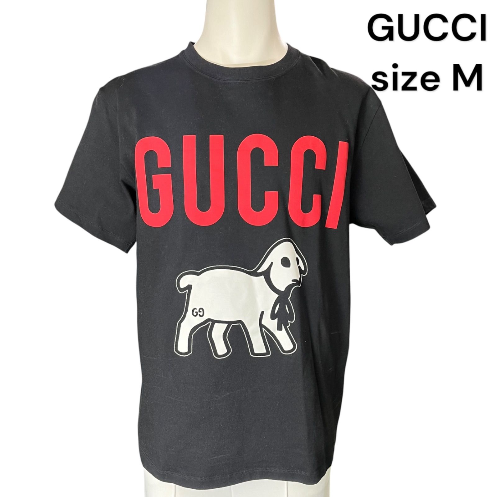 公式通販サイトセール グッチひつじさんTシャツ トップス