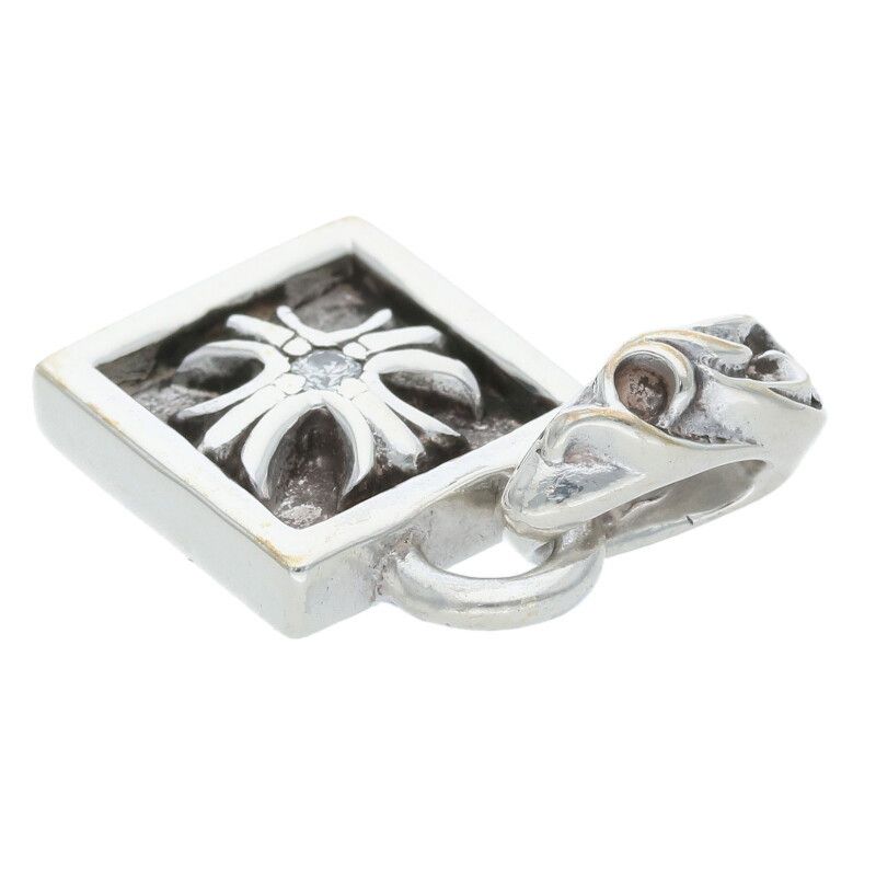 クロムハーツ フレームドCHプラスチャームwithダイヤモンド 原本付き