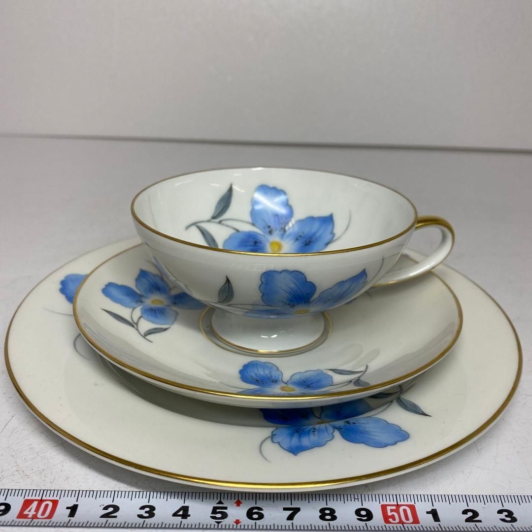 1942年製 品 ローゼンタール キンポウゲ トリオ カップ＆ソーサー