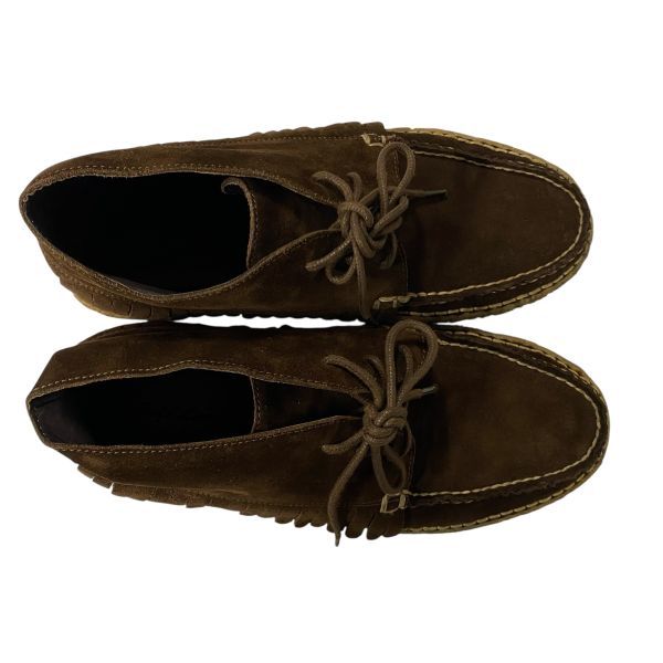 ダークブラウン スエード