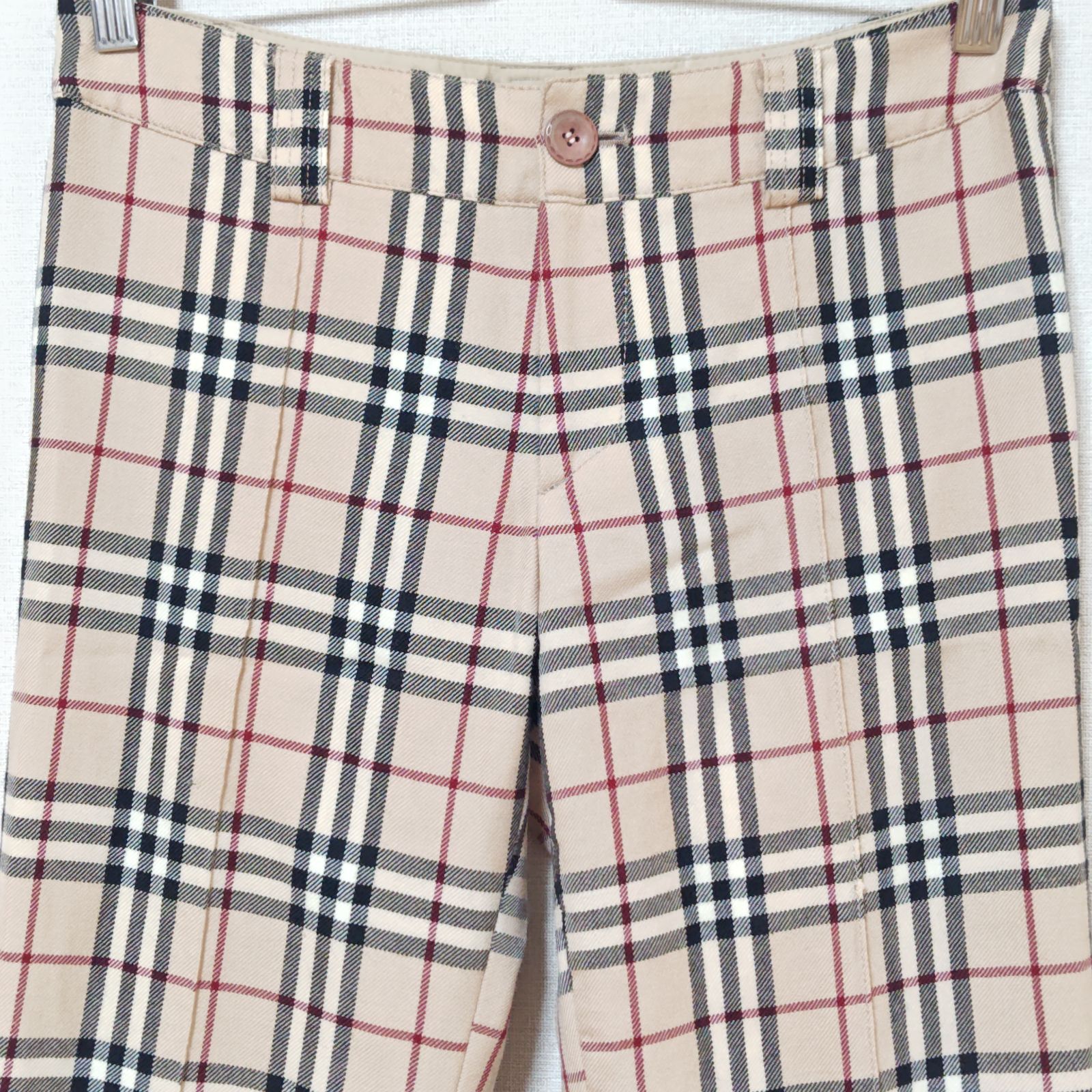 【BURBERRY BLUE LABEL】ブラック ワイドパンツ BURBERRY BLUE LABEL】ブラック ワイドパンツ