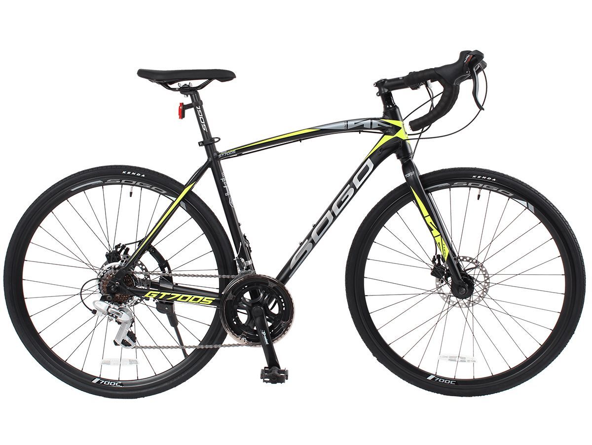 新品☆未使用 シマノ14段 ディスクブレーキ 700x25C アルミ