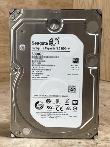 Seagate 3.5 HDD v4 | 6000GB | ST6000NM0024