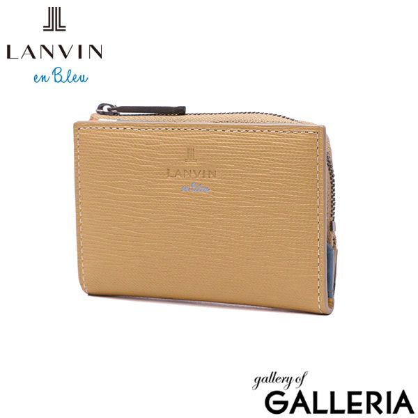 ランバン オン ブルー コインケース メンズ 本革 革 LANVIN en Bleu ブランド レザー 小銭入れ ミニ ファスナー 財布 ミニ財布 ミニウォレット コンパクト 小さめ おしゃれ スタンパ 522602