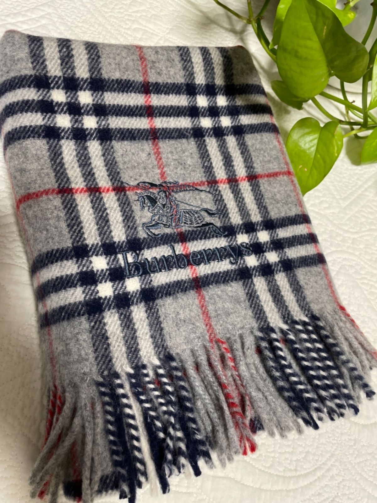 ◆美品◎BURBERRY バーバリー 膝掛け ストール バーバリー BURBERRY LONDON 膝掛けストール 西川産業株式会社