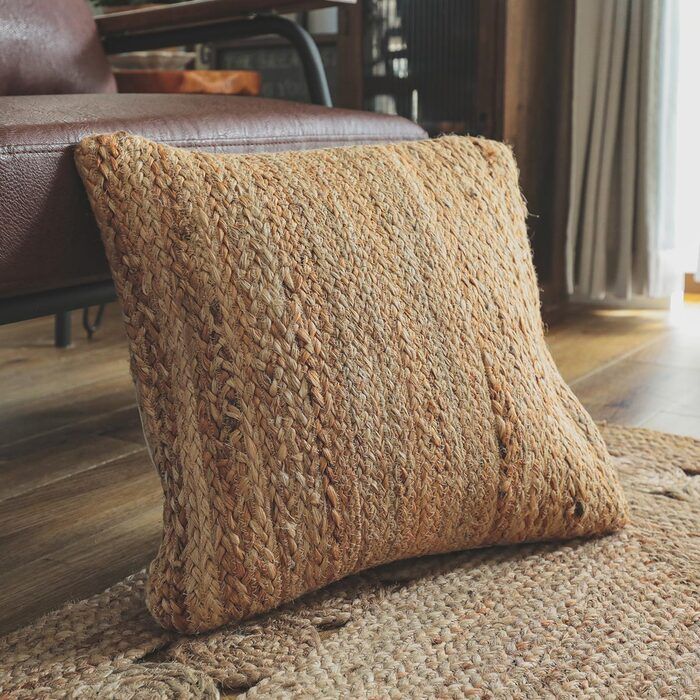 クッション プフ モロッコ オットマン スツール ナチュラル モロッカン 四角形 北欧 アジアン おしゃれ かわいい 雑貨 座椅子 インドプフ ナチュラルレイヤード 約60x60cm洗濯不可 クッション グラム