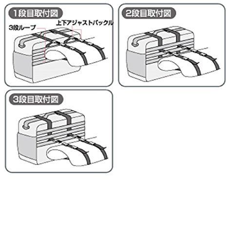 ラフアンドロード(ROUGH&ROAD) ロードサイドバッグ G.ブラック 54~72L