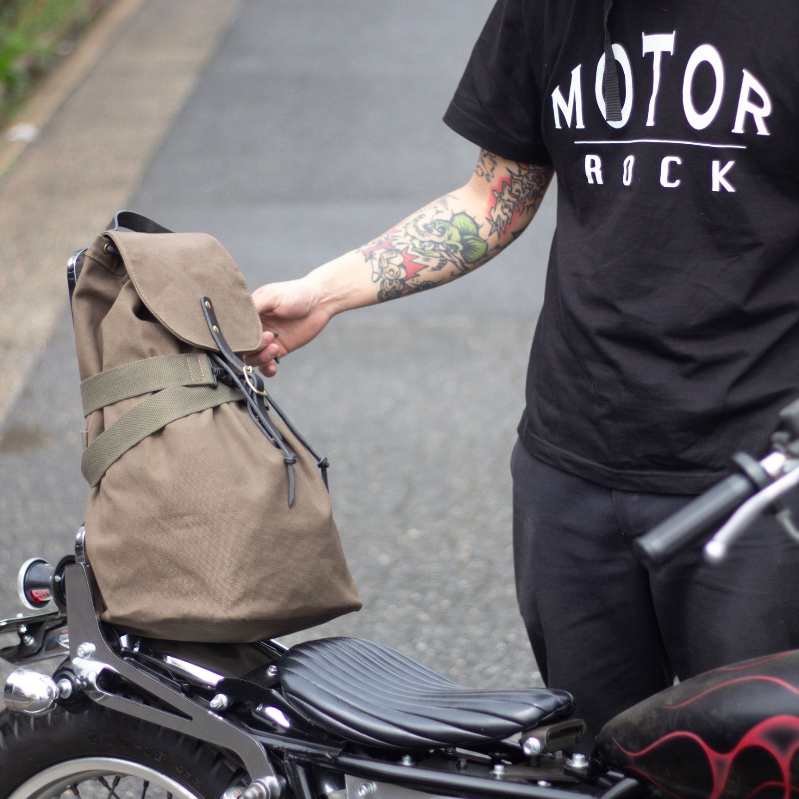 D ellas Leathers シーシーバッグ DL-41 BRIGHTFACE_UK