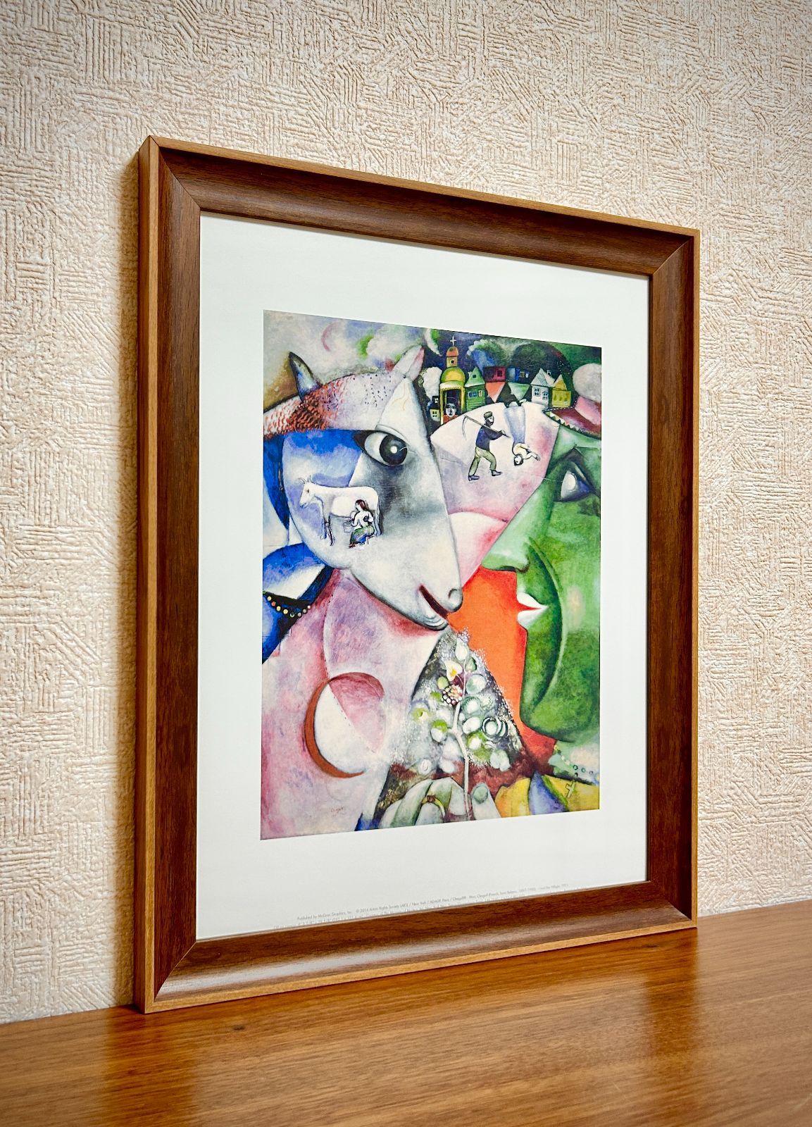 マルク・シャガール chagall marc エリヤの預言者 ポスター 希少？ マルク・シャガール chagall marc エリヤの預言者 ポスター 希少
