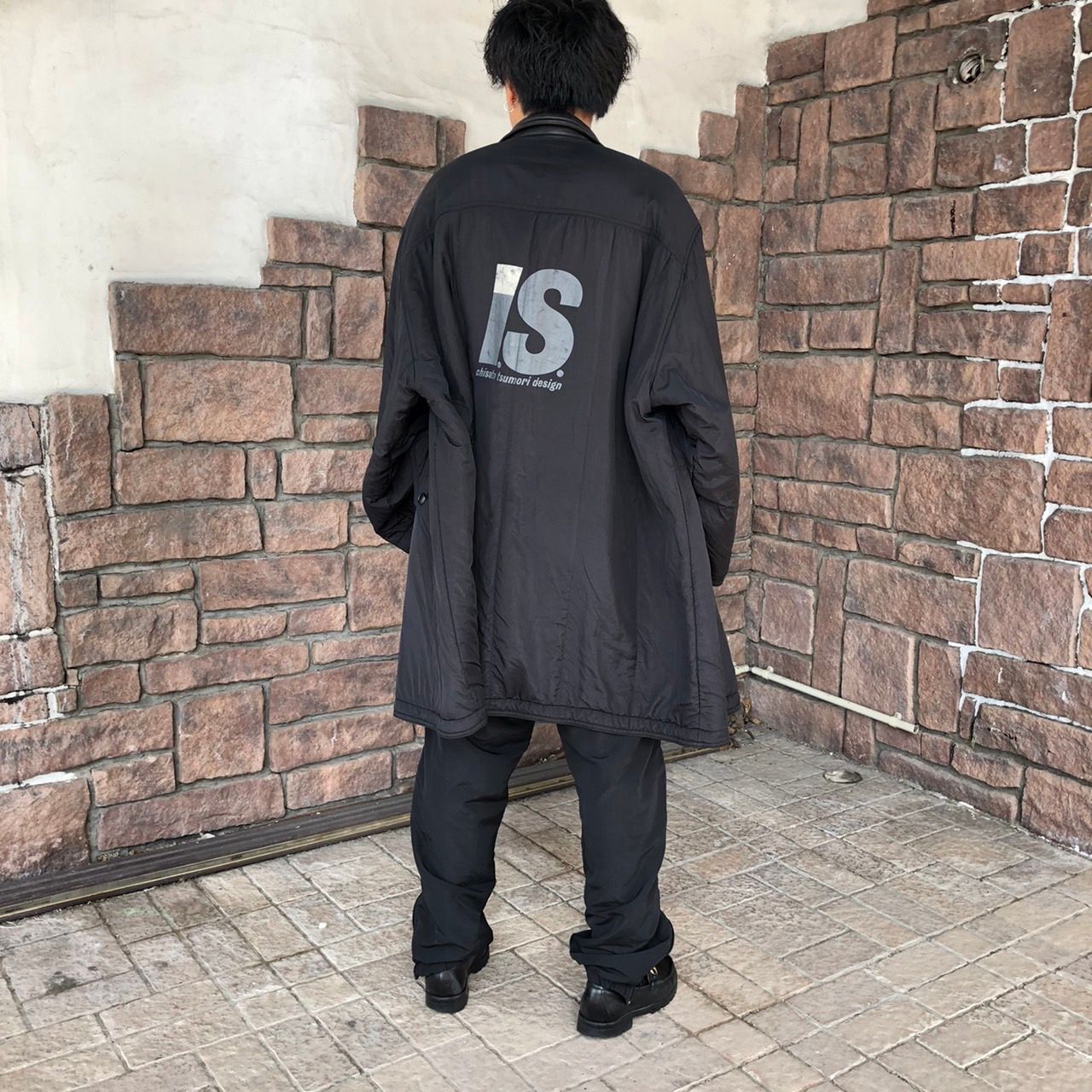 i.s. ISSEY MIYAKE(アイエスイッセイミヤケ) 88's ”is”logo reversible ...
