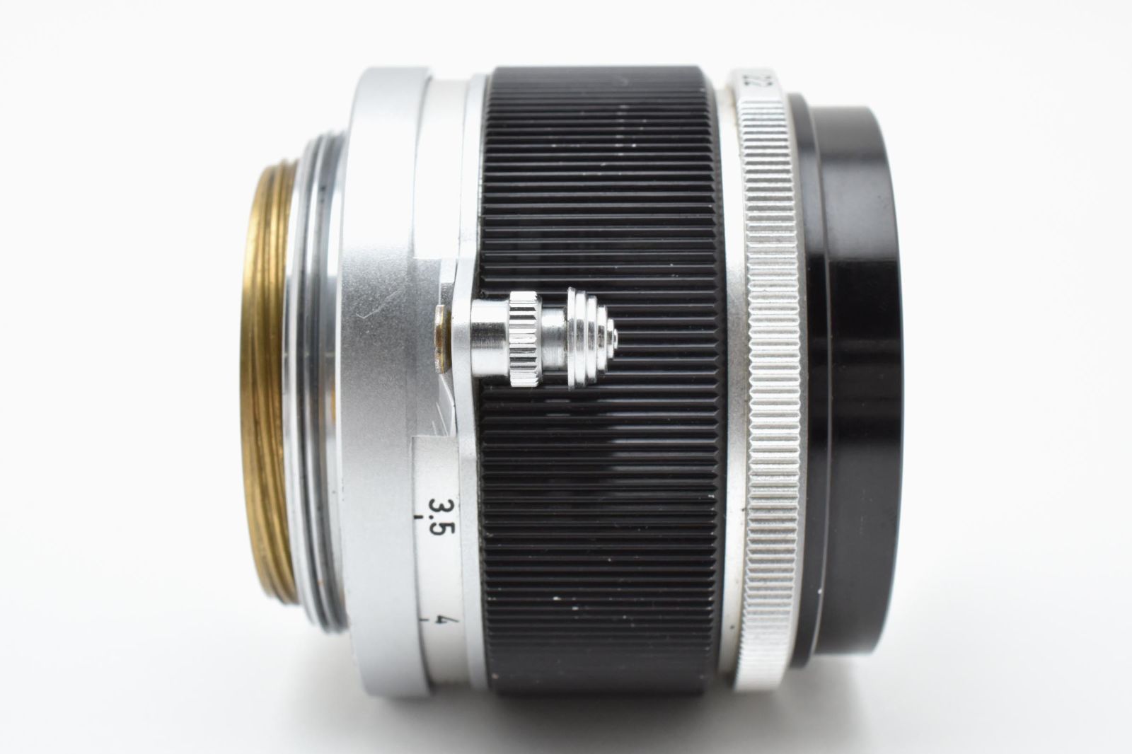 Canon 50mm f1.8 L39 レンズ Leica 適用 Canon 50mm F1.8 L39マウント Canon Lens 銀鏡胴タイプ整備記録
