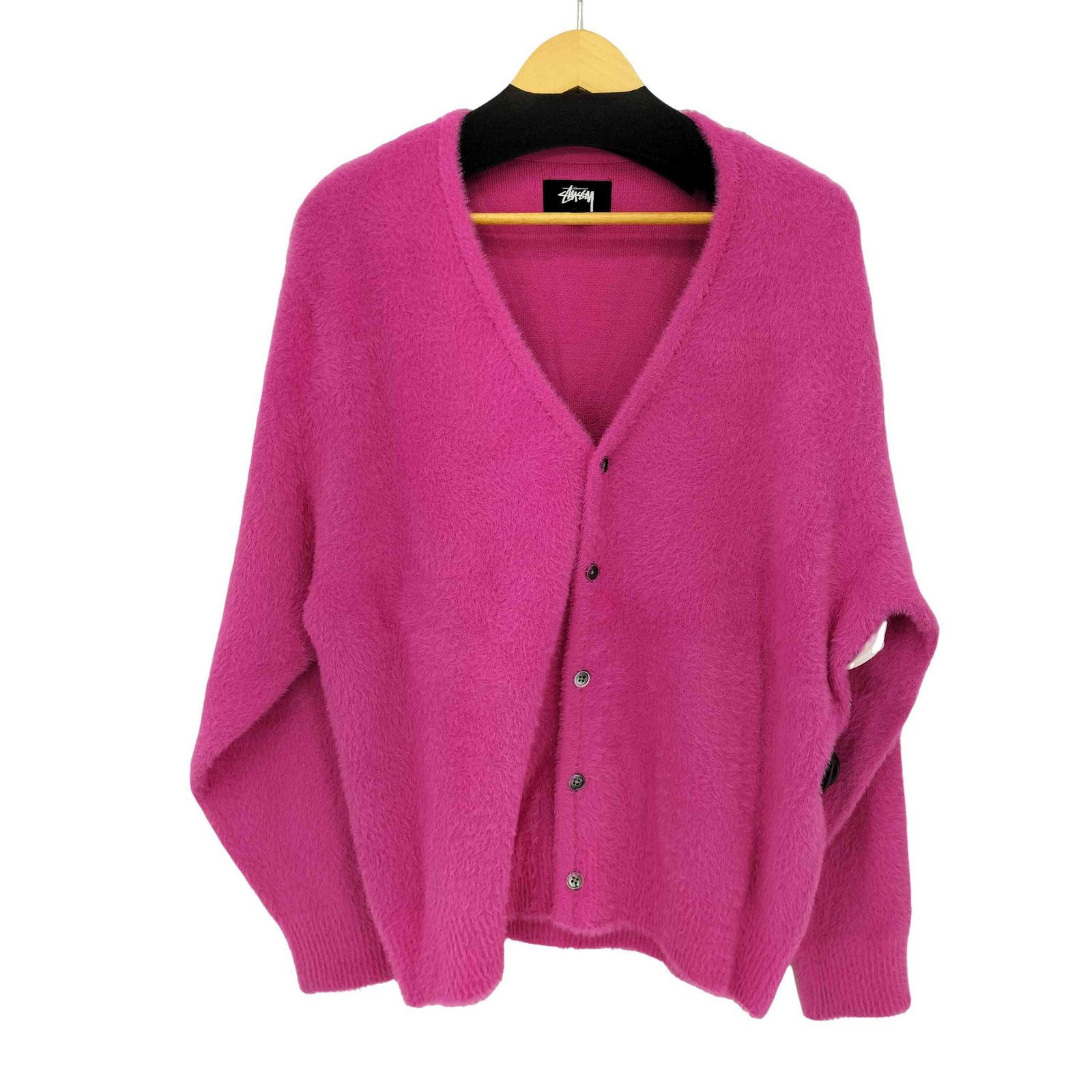 24ss stussy SHAGGY CARDIGAN