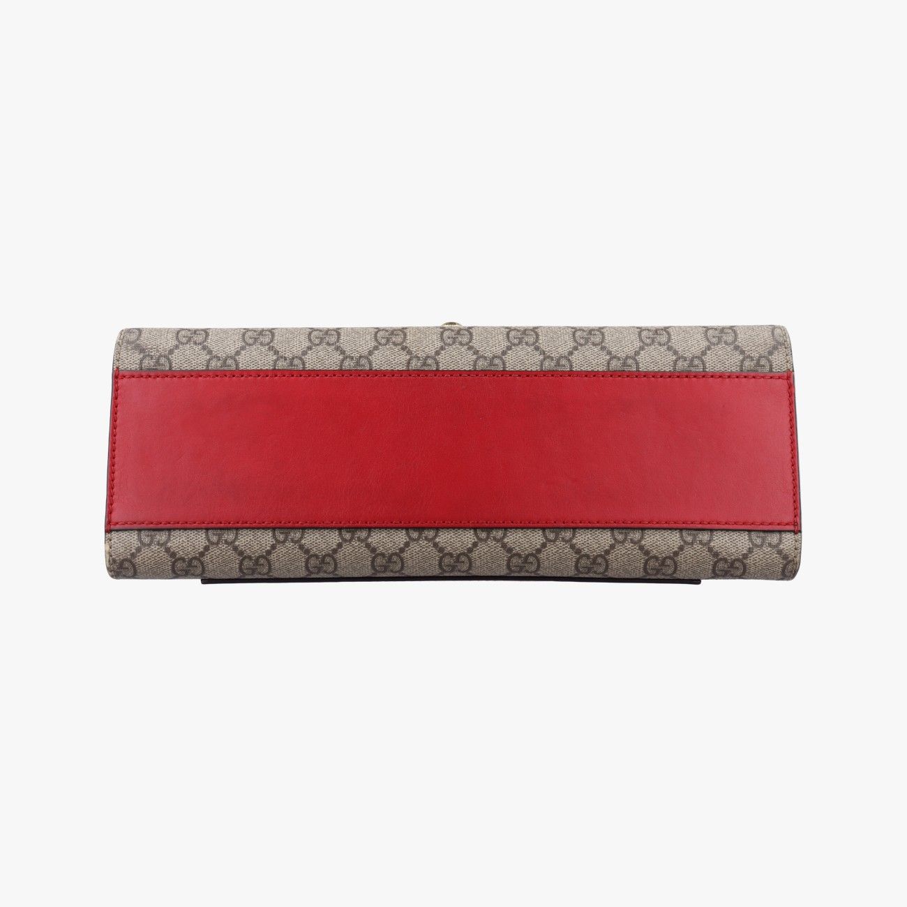 グッチGucciパドロック ベージュ×レッド×マルチ