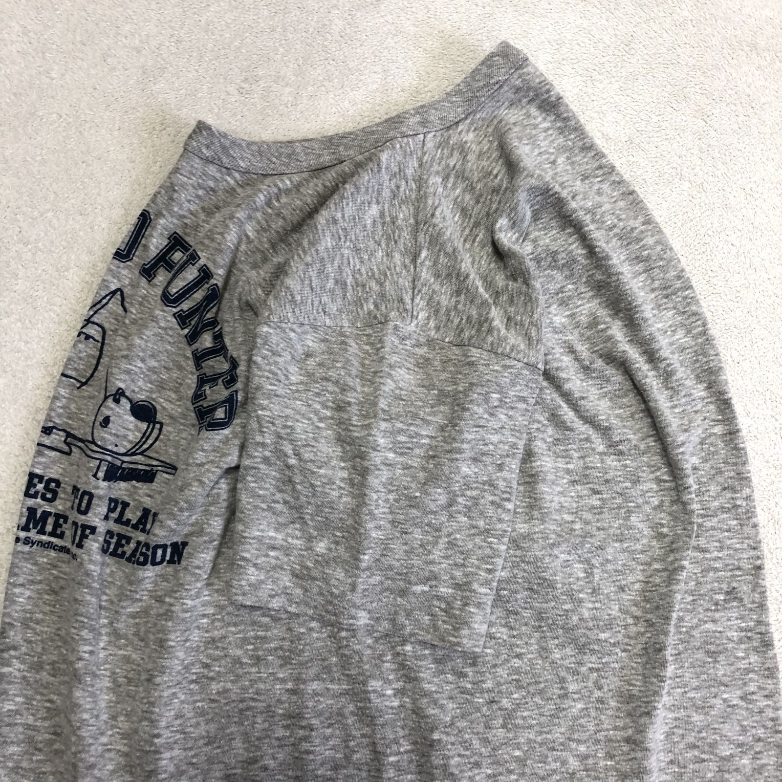 WAREHOUSE × PEANUTS ショートスリーブTシャツ 半袖カットソー