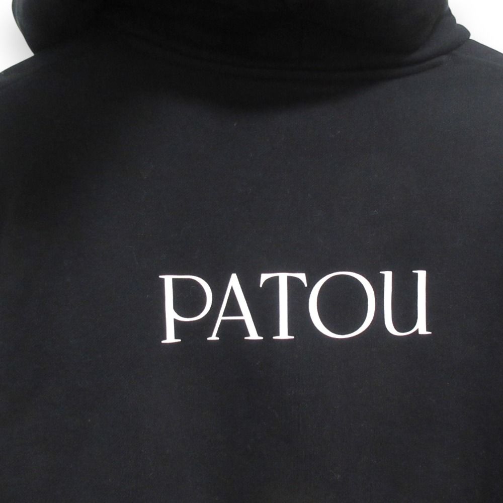 美品 24SS PATOU パトゥ バックロゴプリント リボン スウェット  