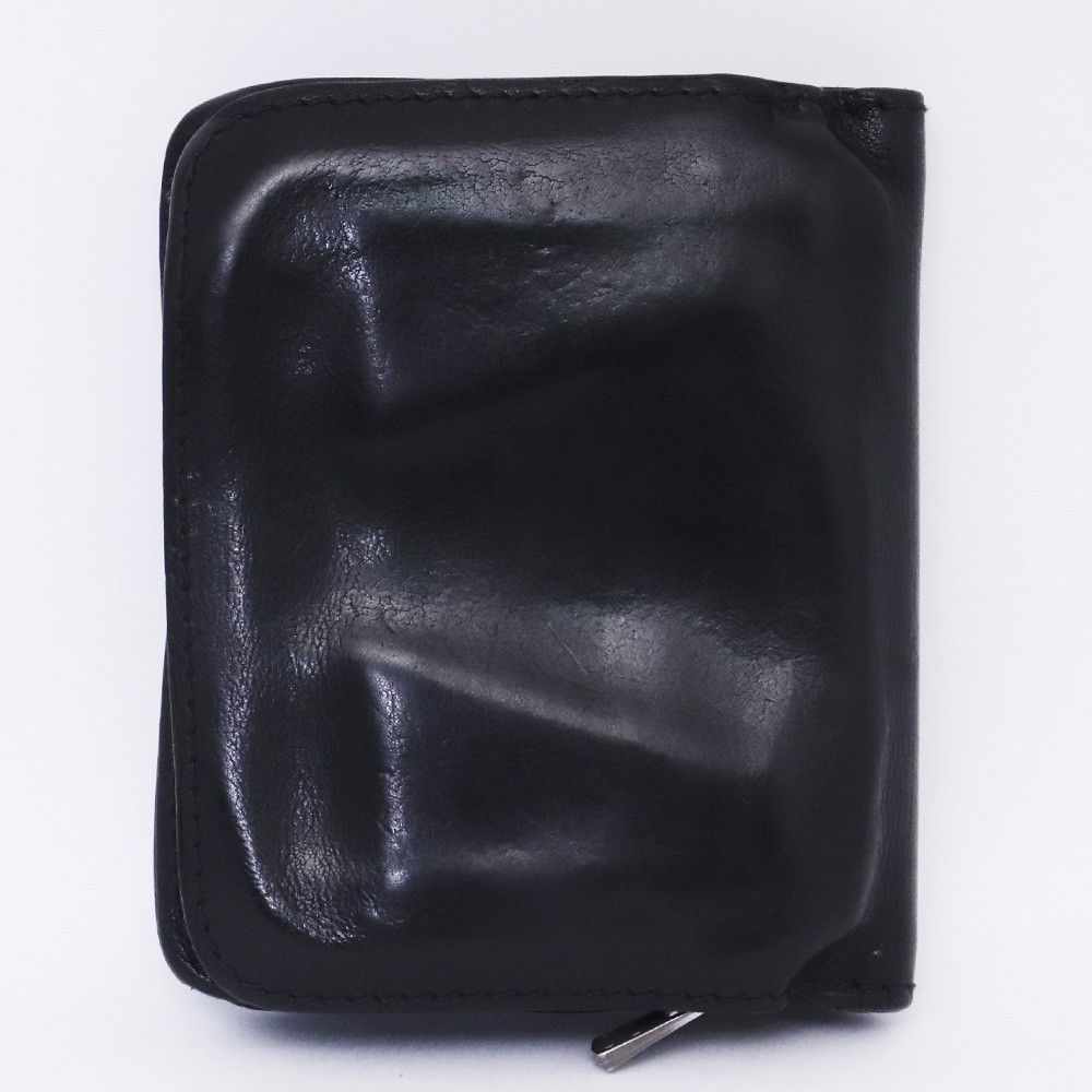 GUIDI Small Leather Wallet Kangaroo full Grain ブラック C8 - メルカリ
