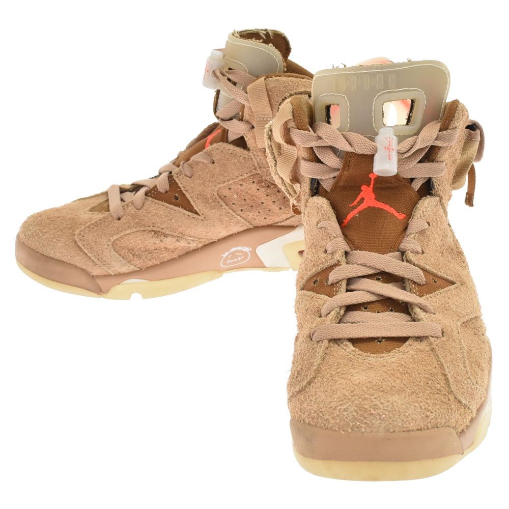 NIKE (ナイキ) AIR JORDAN6 RETRO SP TRAVIS SCOTT British Khaki エア