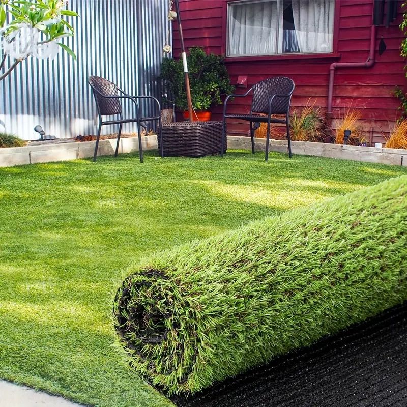 人工芝 ロール（2m×10m）芝丈35mm 人工芝マット 屋外 庭 固定ピン付き 人工芝 ロール 幅2m 2m×10m 芝生35mm 人工芝マット diy 人工芝ピン 25