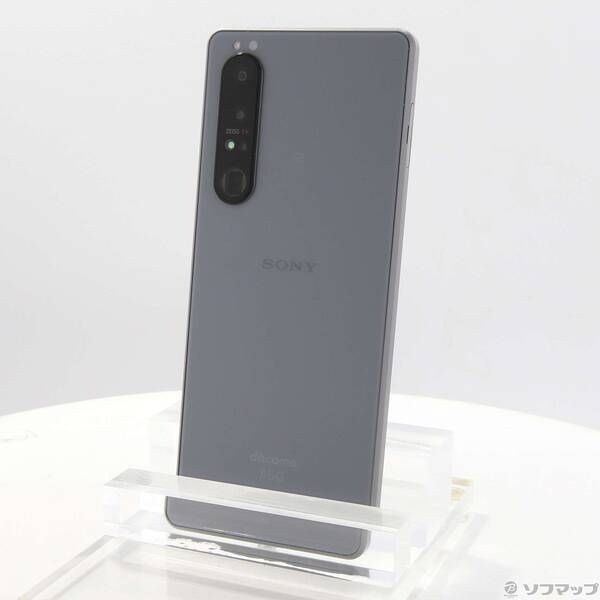 【箱付き美品】Xperia 1 III SO-51Bフロストグレー 中古品〕 Xperia 1 III 256GB フロストグレー SO-51B docomo