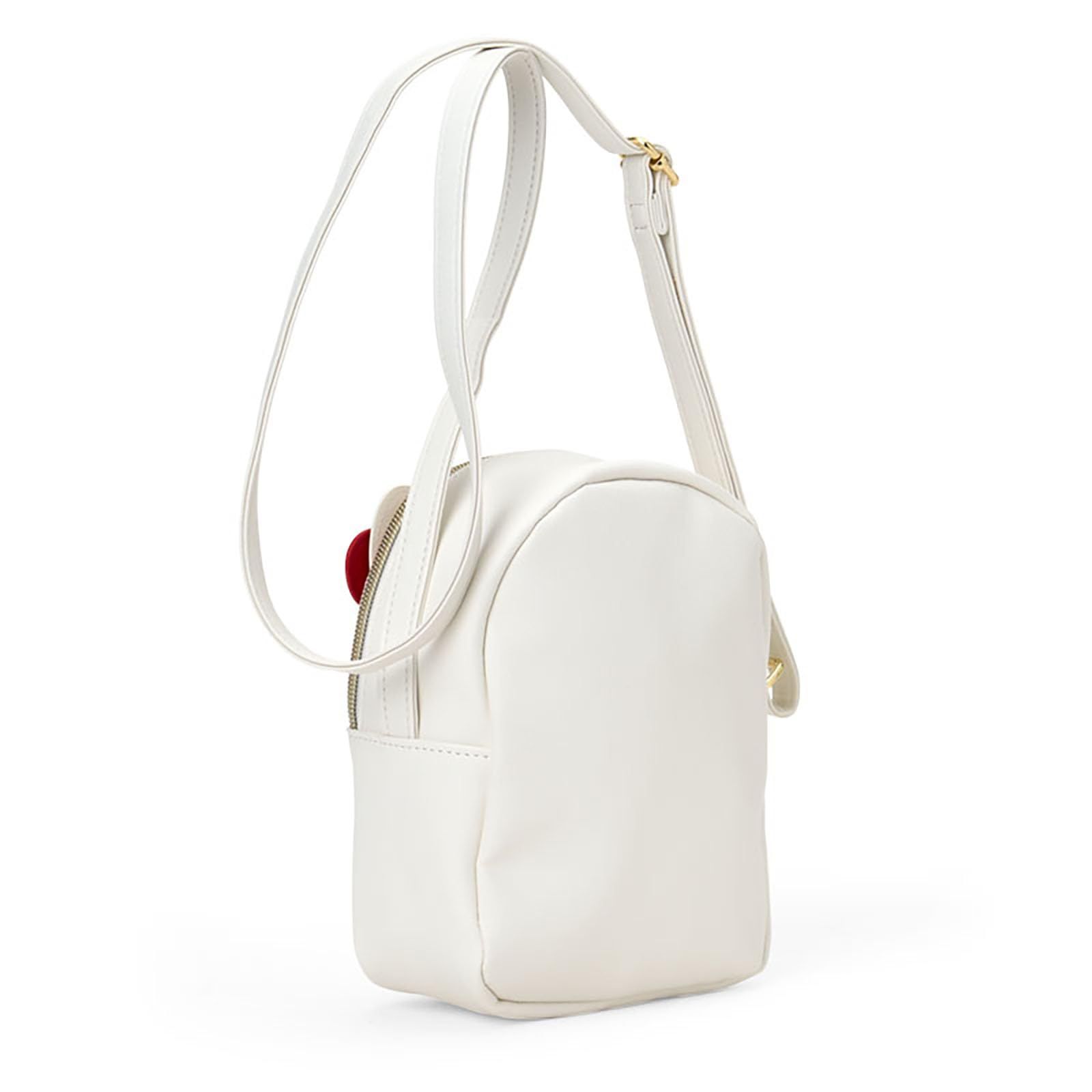 サンリオ] フェイス形ショルダーバッグ ハローキティ PUレザー 対象