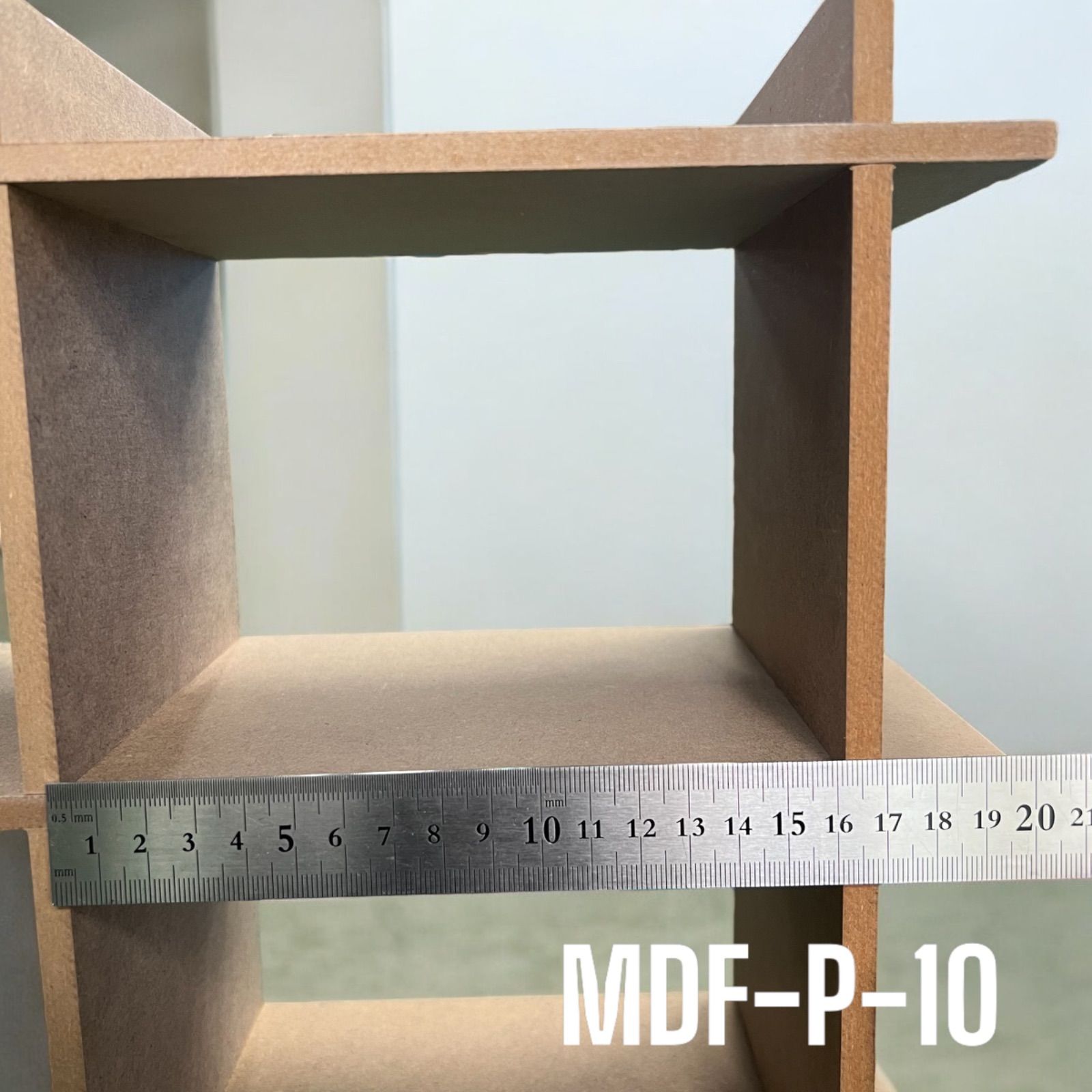 パズルボード オープンラック 組み立て式 収納棚 diy MDF-P-10 - メルカリ