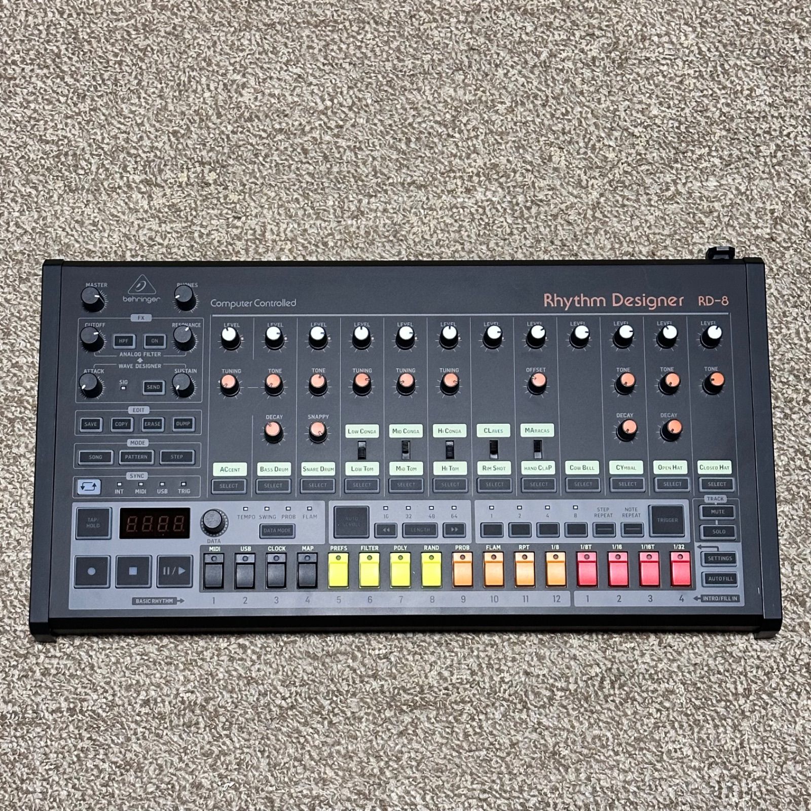 アウトレット品 Behringer RD-8 mk2 リズムマシン アップデート版