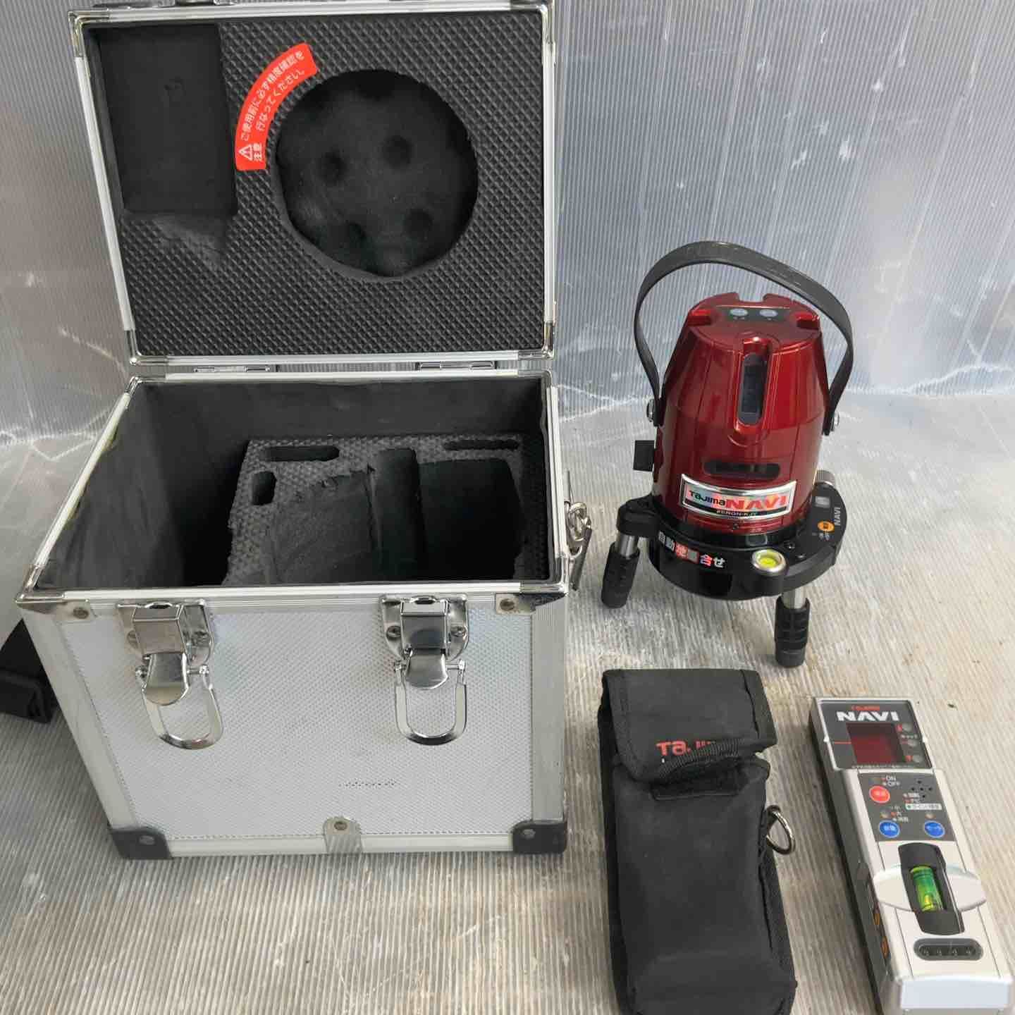 タジマ Tajima 自動追尾レーザー墨出し器 矩十字 横 ZERON-KJY NAVI 草加店