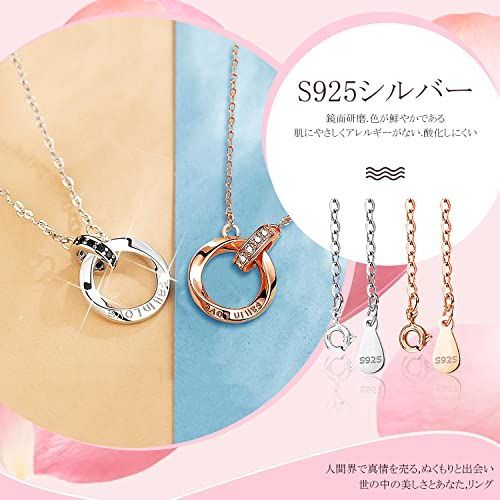 C Friendship ペアネックレス ハート カップル お揃い 人気 男女ペア ネックレス ペアルック アクセサリー メンズ レディース プレゼント  クリスマス 記念日 誕生日 プロポーズ BOX付 (C) - メルカリ