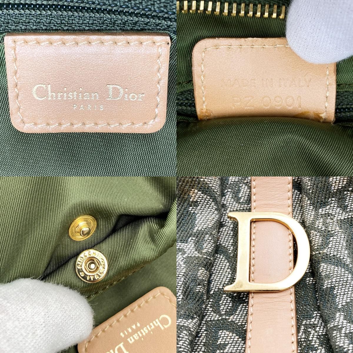Christian Dior クリスチャンディオール トロッター ハンドバッグ