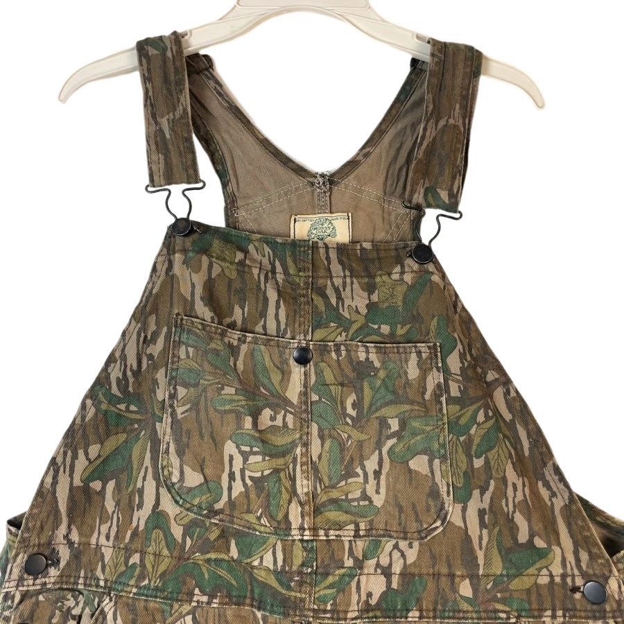 USA製モッシーオークMossy Oakダブルニーオーバーオール