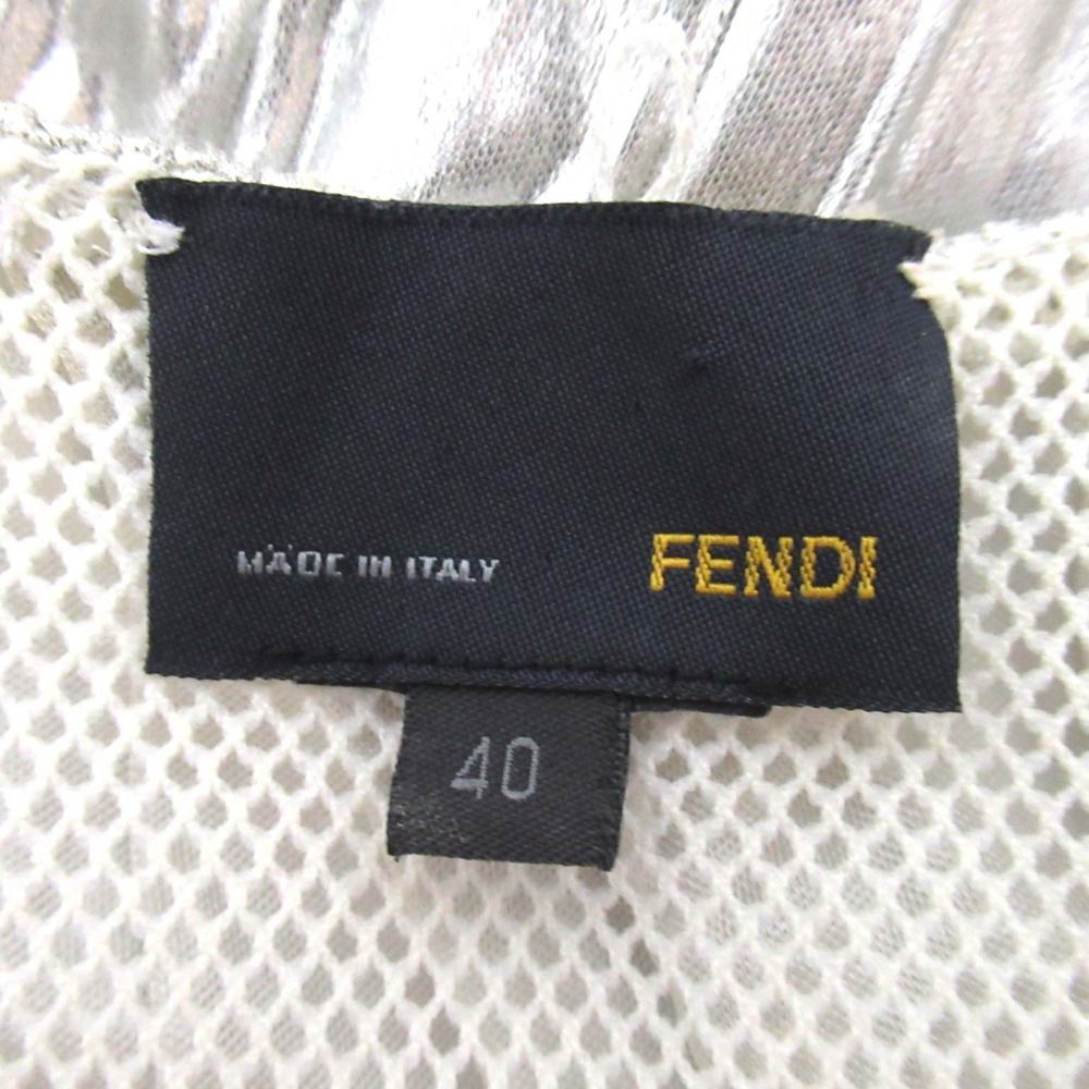 FENDI ノースリーブミニワンピース 40 FENDI ノースリーブミニワンピース 40