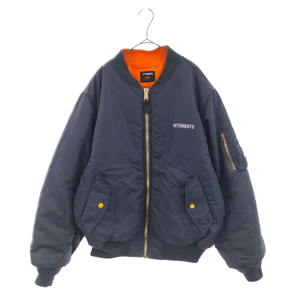 VETEMENTS (ヴェトモン) 18SS ×Alpha Reversible Bomber Jacket