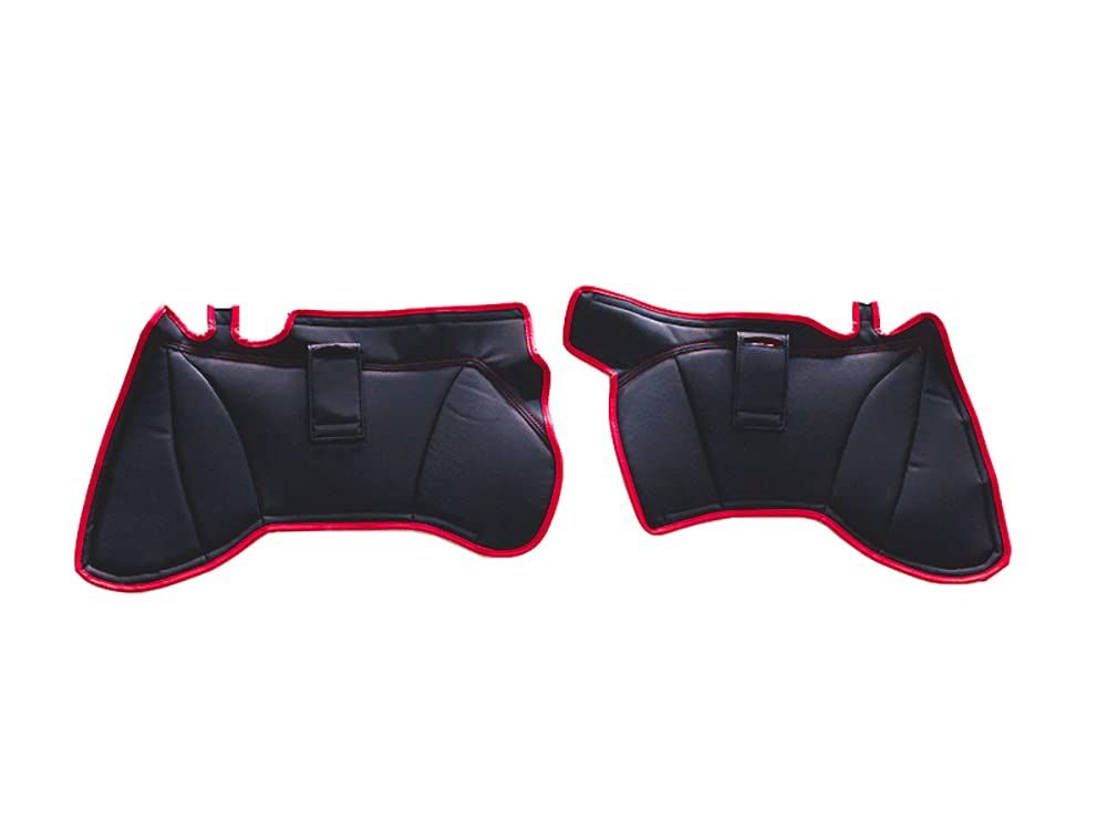 【G’BASE】ハイゼット(トラック/ジャンボ)ピクシス/サンバー トラック用 エンジンフードカバー ブラック×レッド