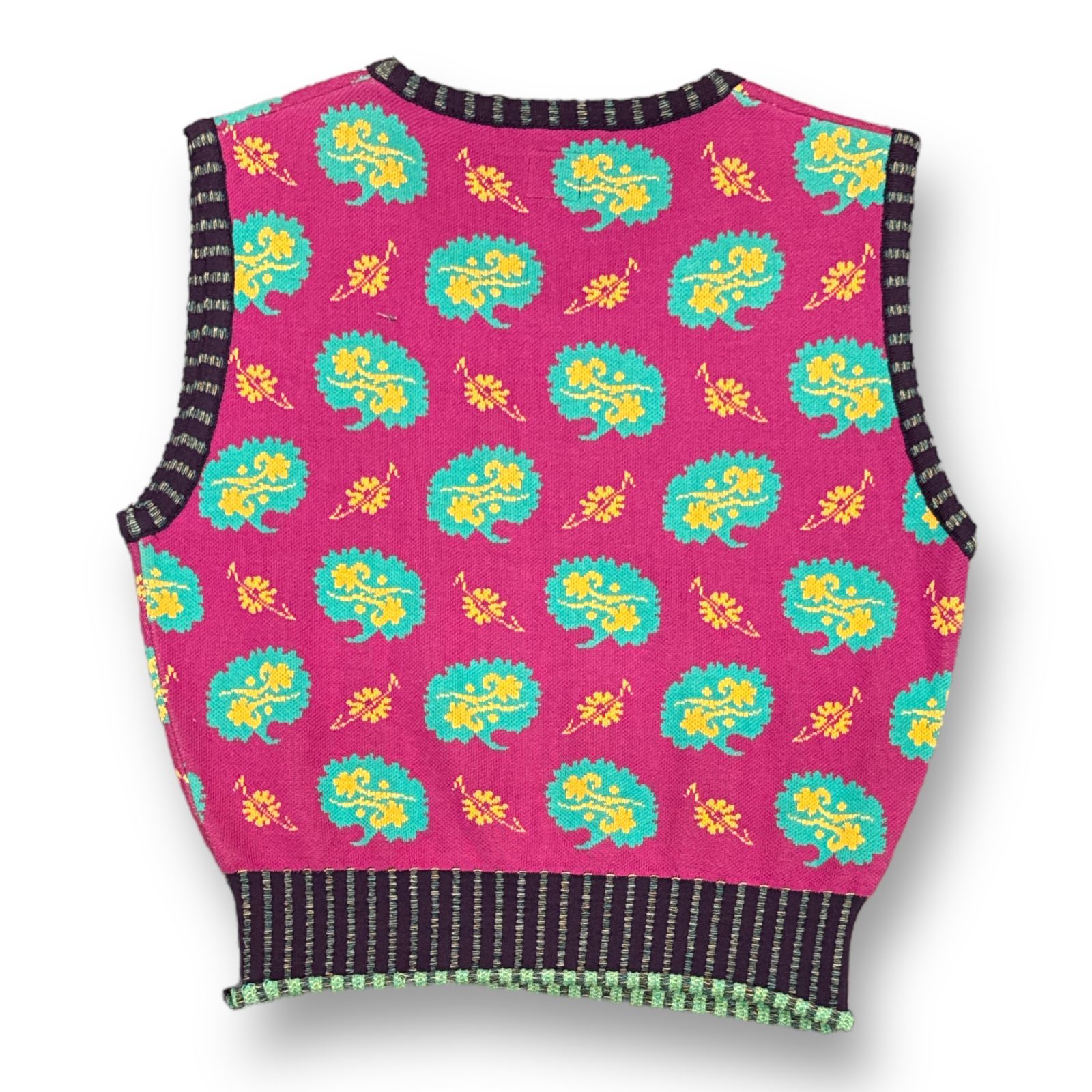 22ss サスクワッチファブリックス　ニットベスト Sasquatchfabrix. / サスクワァッチファブリックス】ROOTS KNIT
