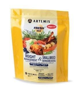 アーテミスフレッシュミックス ウェイトマネージメント-amp-スモールシニアドッグ 3kg