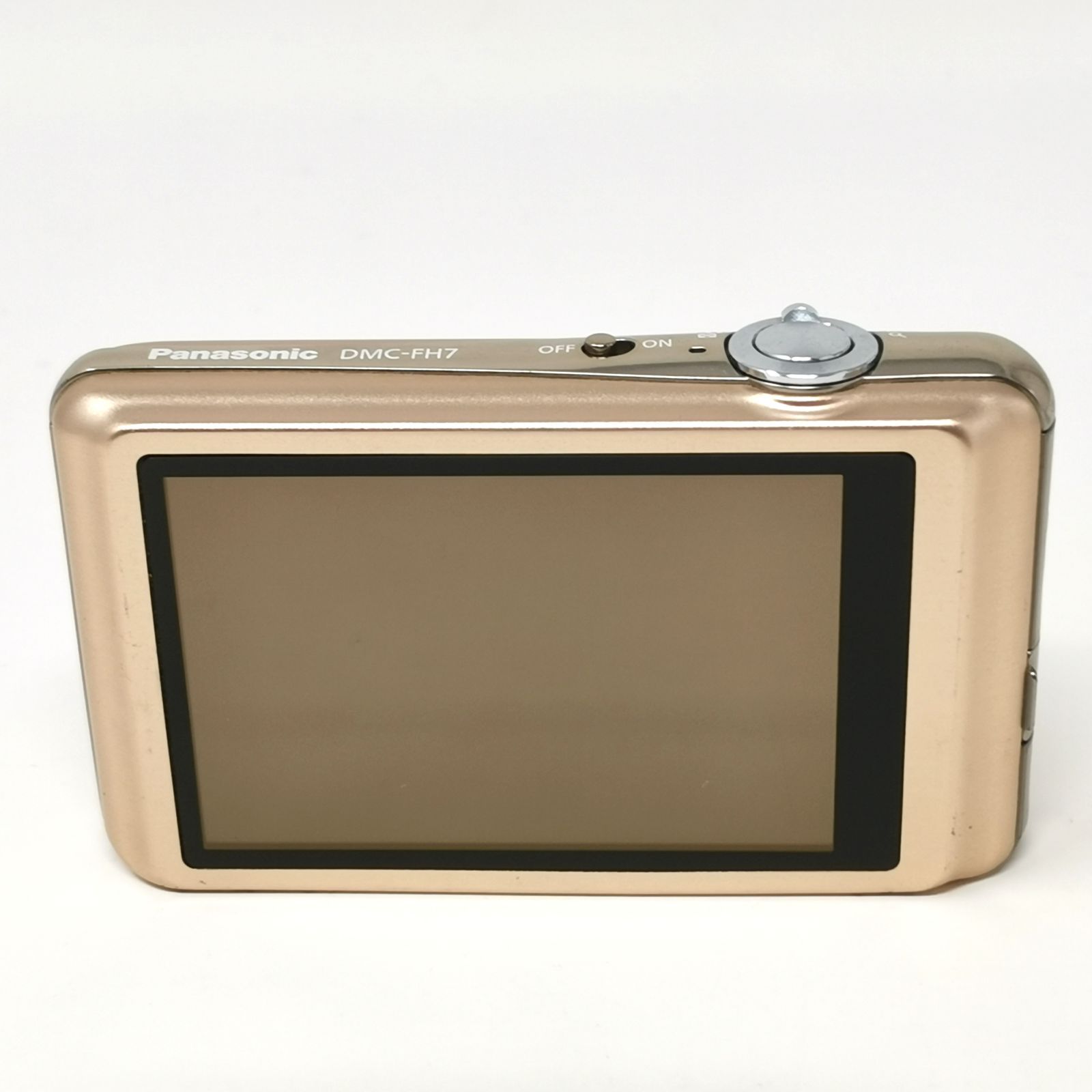 パナソニック LUMIX DMC-FH7 ゴールド デジカメ コンデジ 充電器ない 