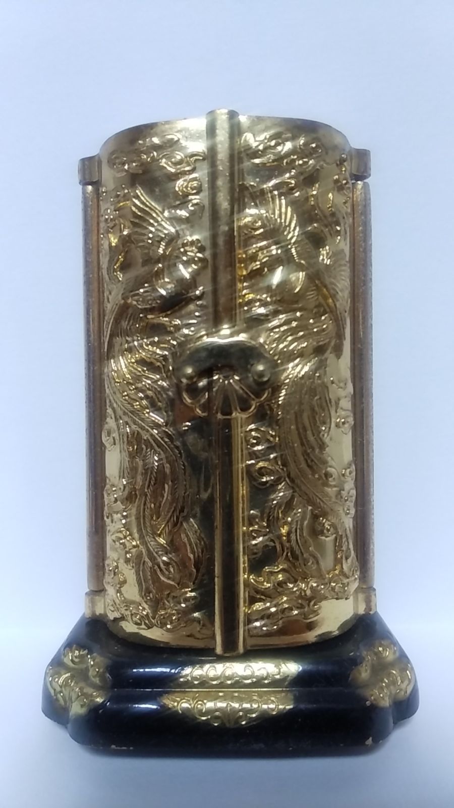 台湾天珠‼️西蔵老礦伯玉髄龍紋虎牙十九眼天 九眼天珠