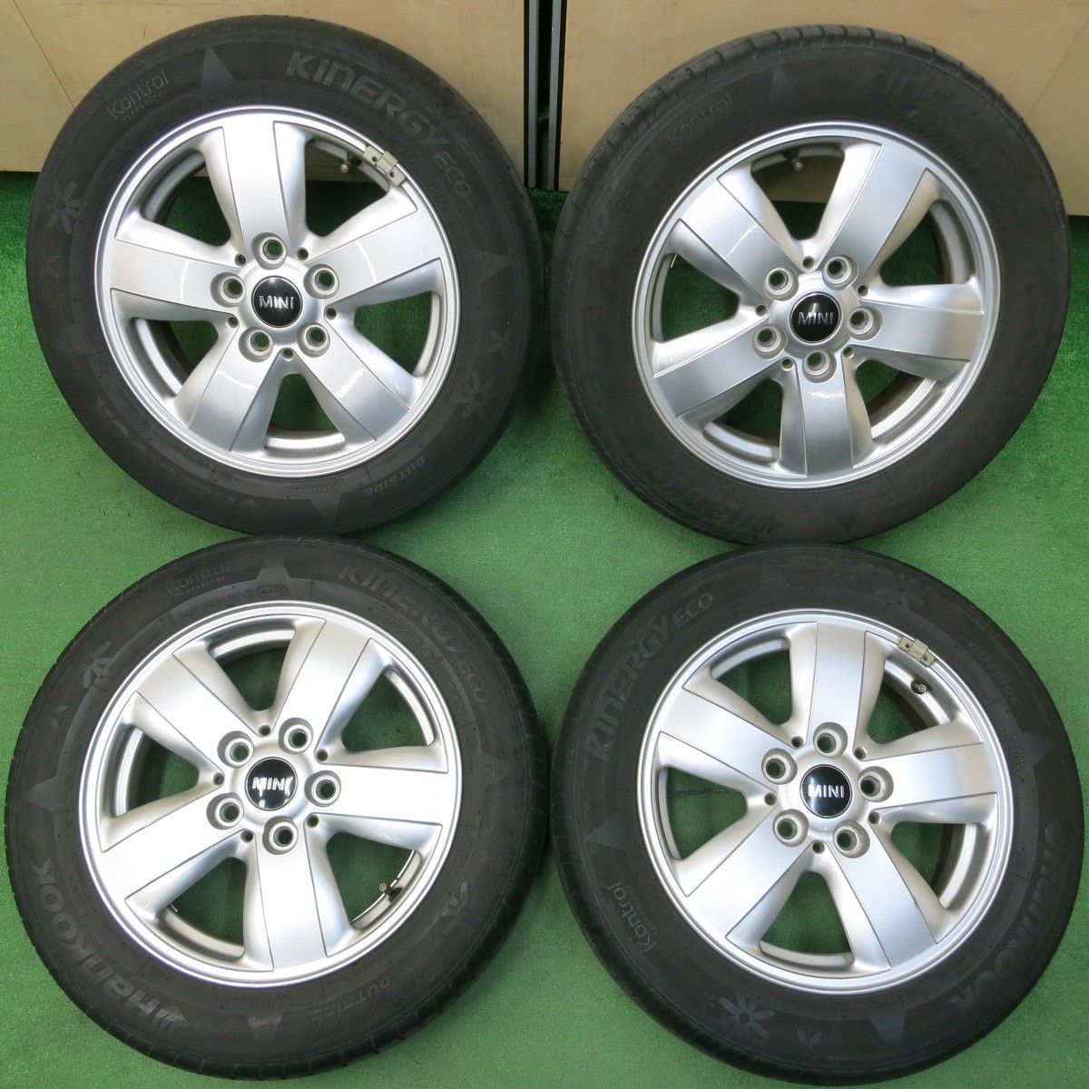 送料無料* 4本価格☆MINI ミニ クーパー F55 F56 純正 175/65R15 ハンコック キナジー エコ 15インチ PCD112/5H☆4041013イノ  - メルカリ