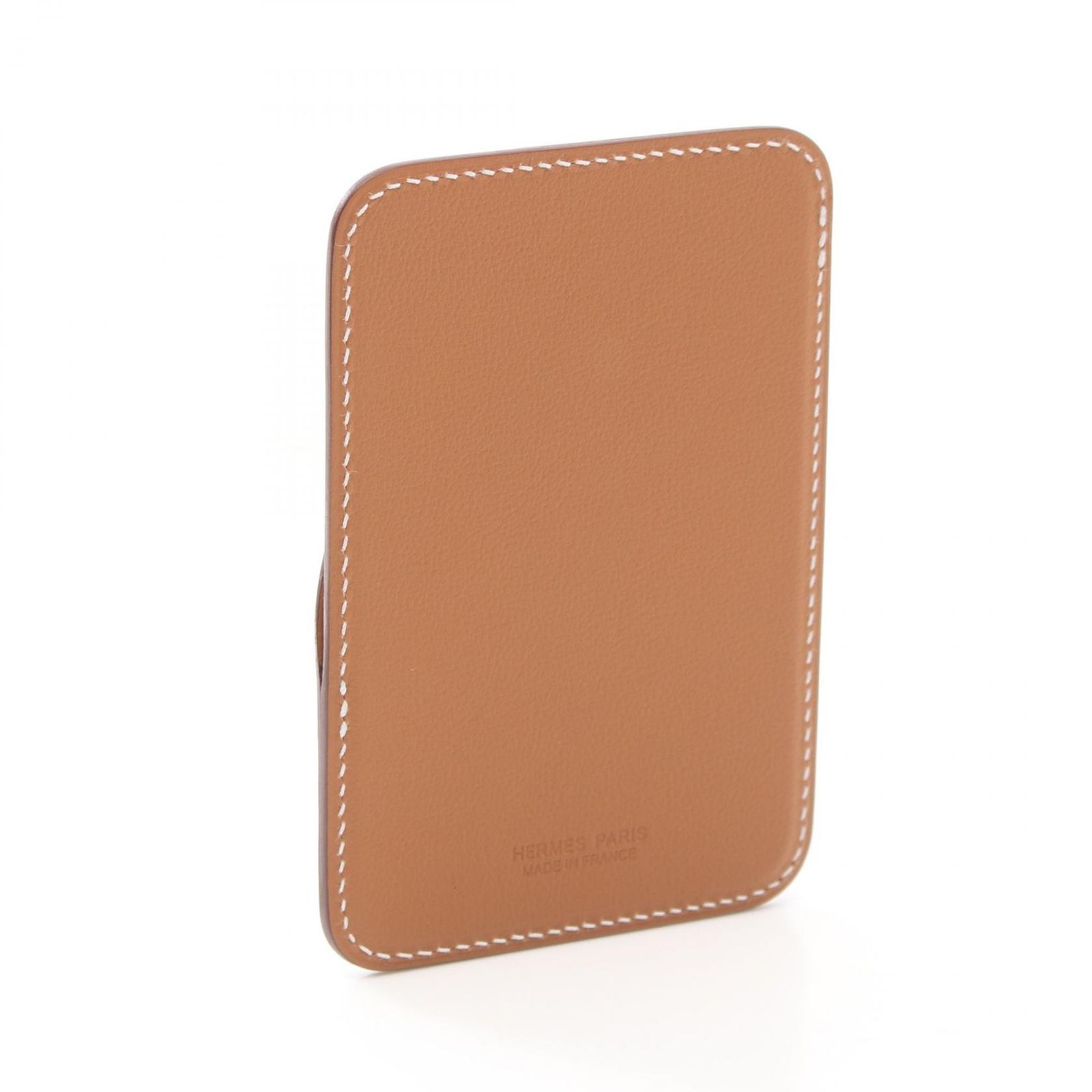エルメス HERMES カードケース MagSafe エマン シュヴァル ゴールド  
