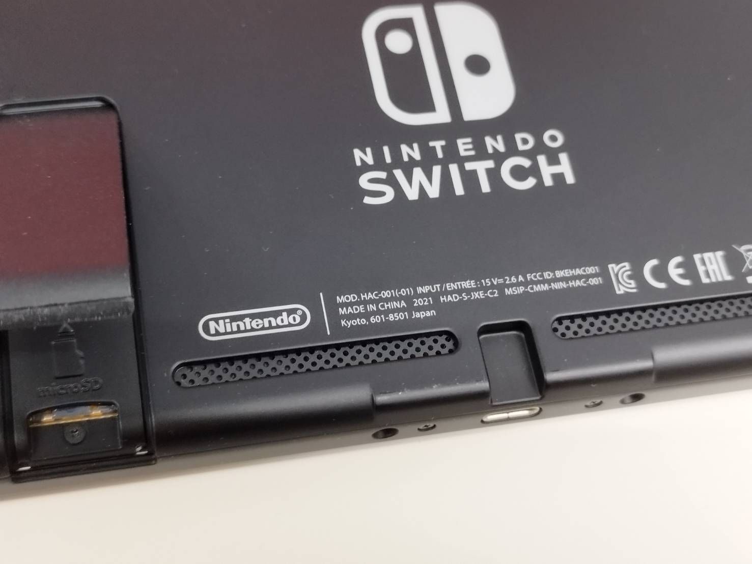 良品】Nintendo Switch HAC-001(-01) 2021年製/HAD-S-KAYAA