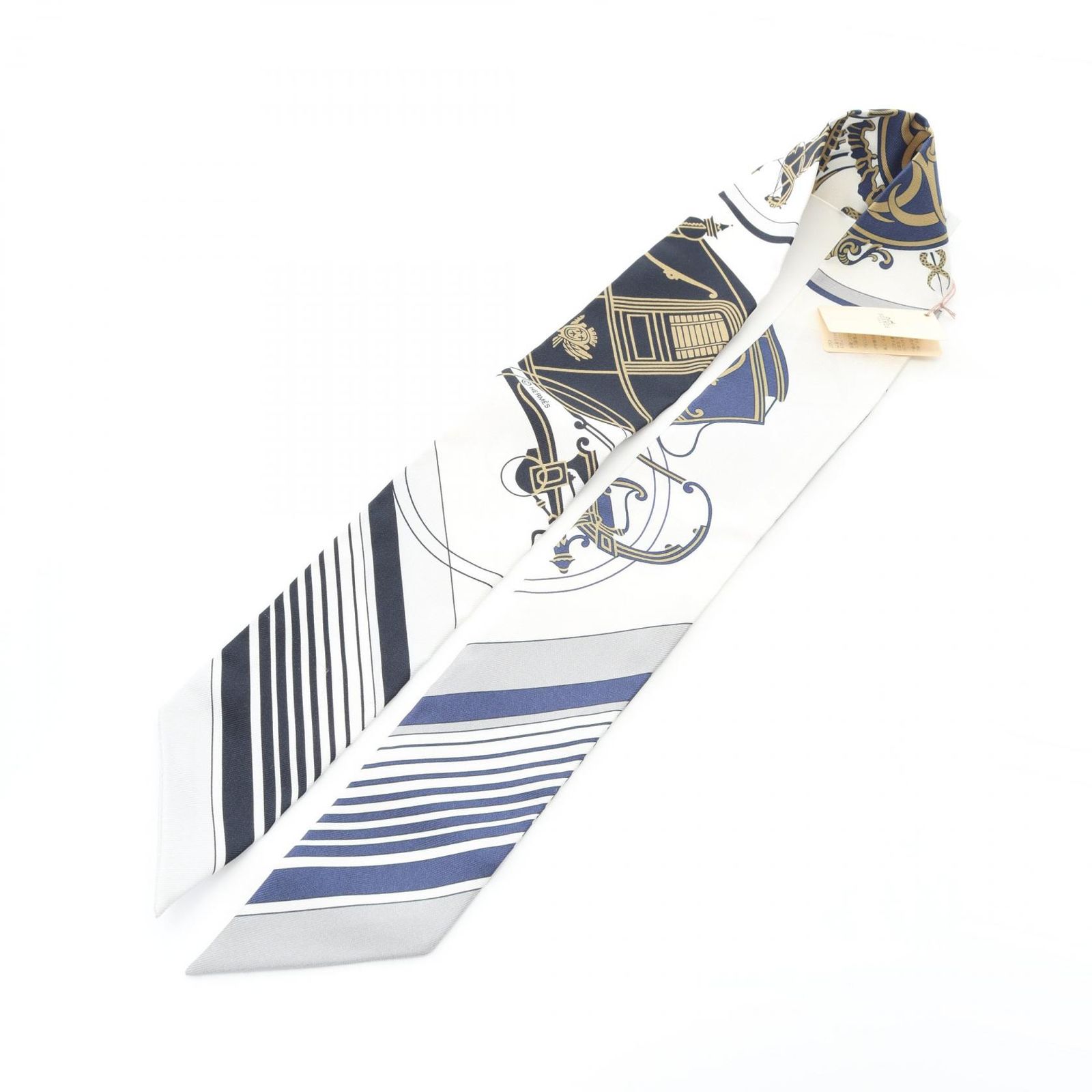 エルメス シルク EX-LIBRIS スカーフ 高級感☆シルク製スカーフ【HERMES】Ex-Libris fringed scarf 80