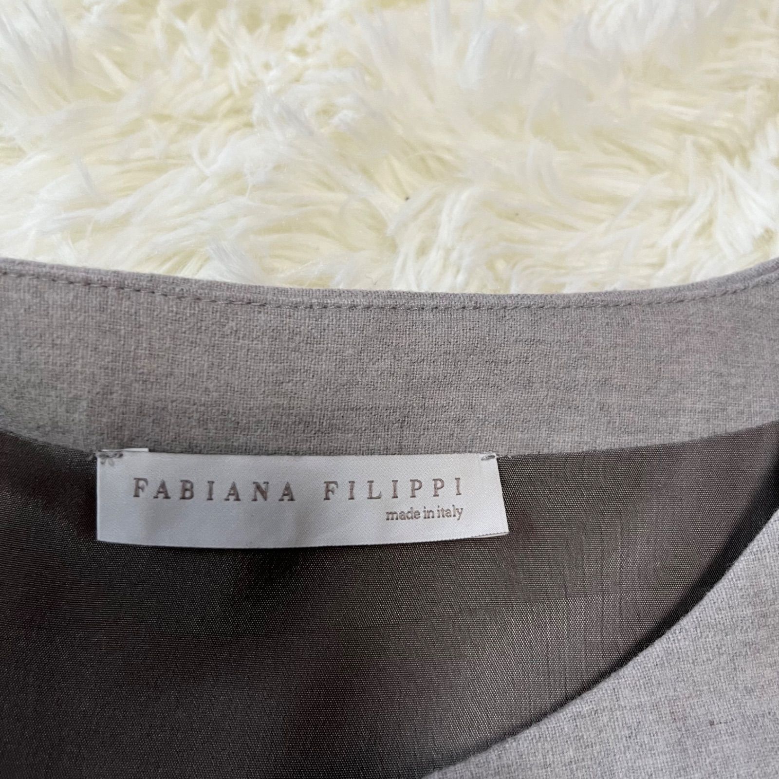FABIANA FILIPPI ファビアナ フィリッピ カシミヤ混ワンピース