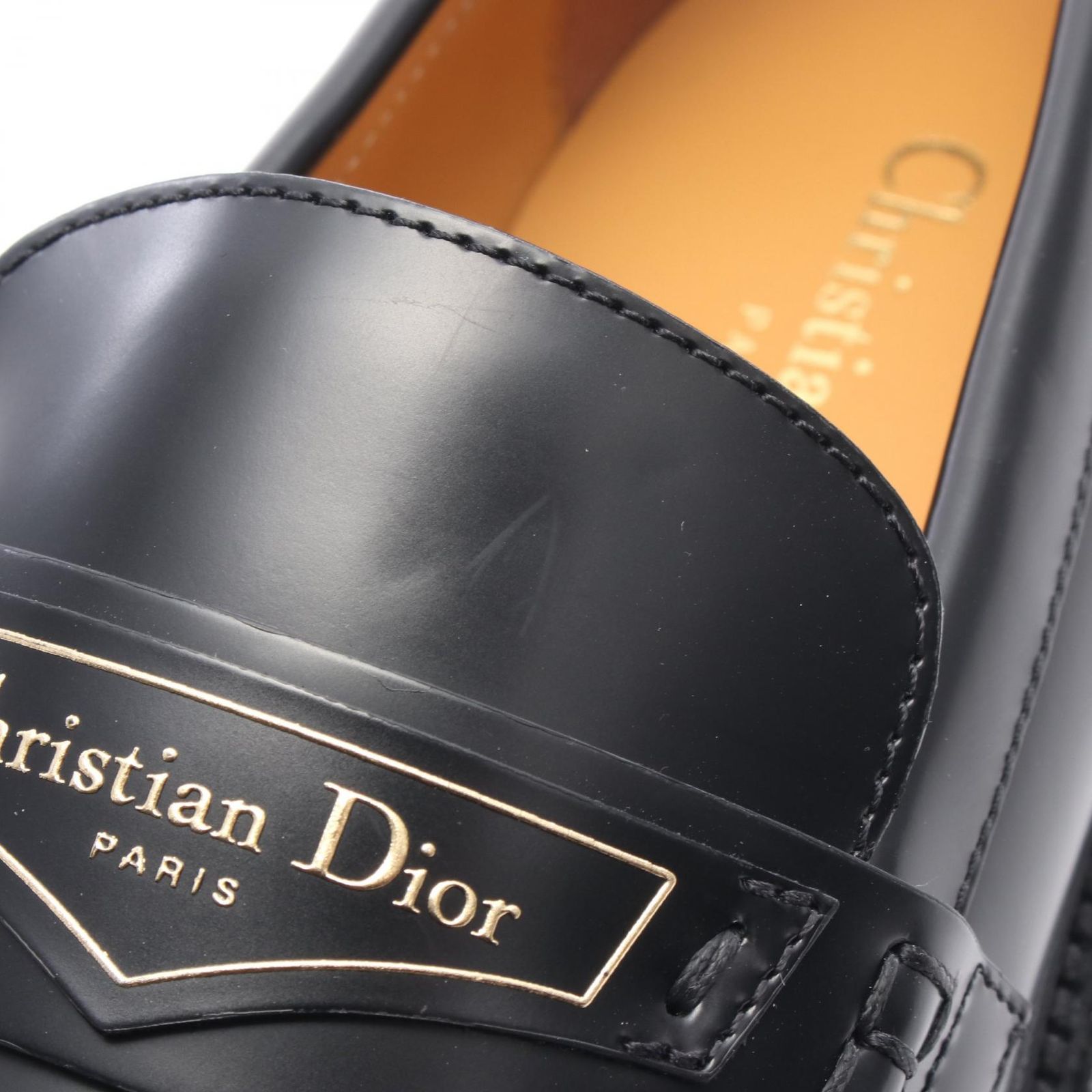 ディオール Dior ローファー レザー ローファー レディース Used