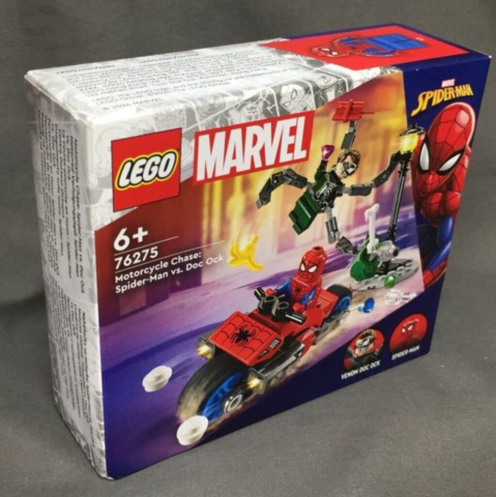 LEGO LEGO スパイダーマンとドクター・オクトパスのバイクチェイス