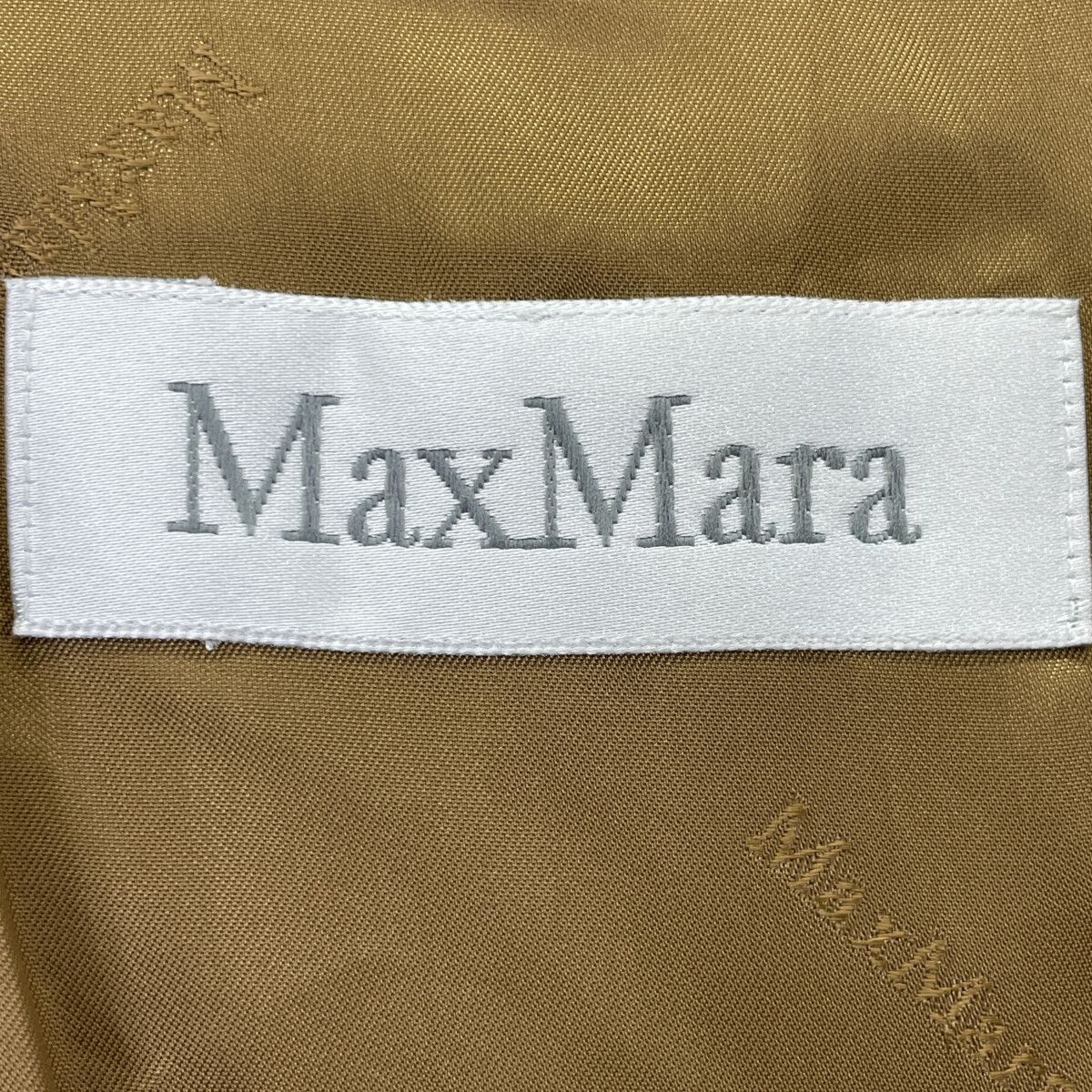 Max Mara マックスマーラ 32 52 223 ﾌﾞﾗｳﾝ ｳｰﾙ×ｶｼﾐﾔ ﾀﾞﾌﾞﾙﾌﾞﾚｽﾄﾛﾝｸﾞｺｰﾄ 42 SIROKUMA-CORPORATION_COM