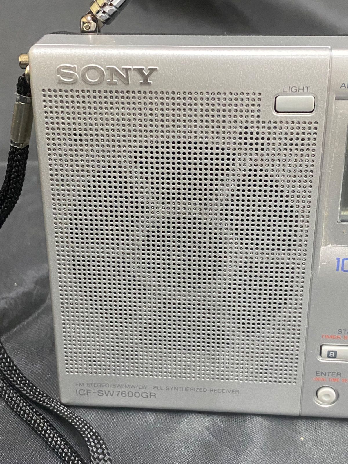 SONY ICF-SW7600GR ワールドバンドレシーバー - メルカリ