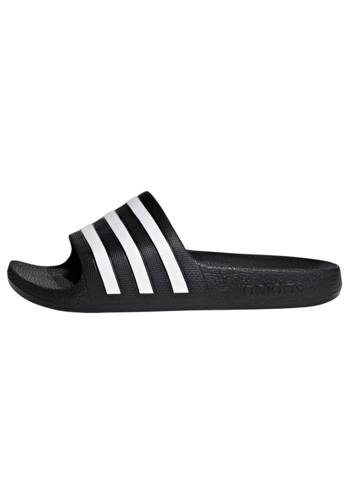 人気定番，本物保証 【新品・4営業日で発送】ADIDAS アディダス 41_アディレッタAQUAK (F35556) 色 : コアBLK／RUNWHT サイズ : 180 その他