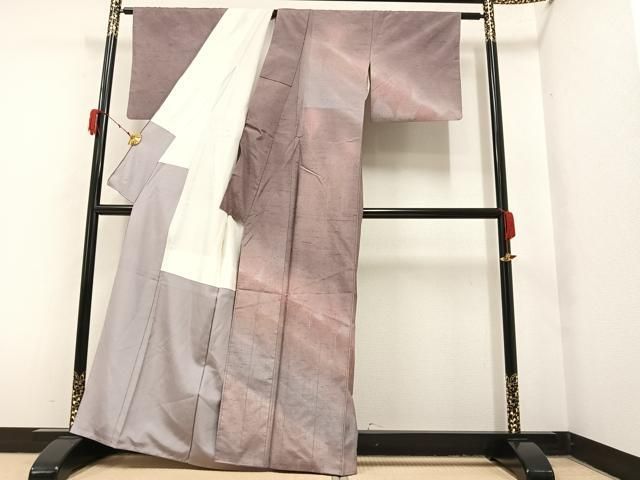 平和屋着物○石川県指定無形文化財 牛首紬 白山工房 手織り 訪問