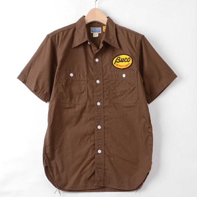 BUCO、リアルマッコイズ、開襟半袖シャツ、東洋エンタープライズ The REAL McCOY'S ザリアルマッコイズ JOE MCCOY ジョーマッコイ