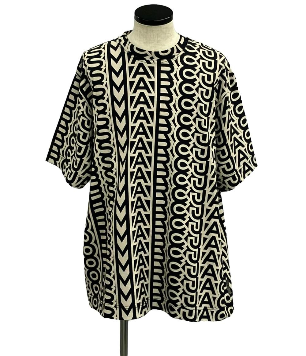美品 マークジェイコブス 半袖Tシャツ オーバーサイズ Monogram Big  